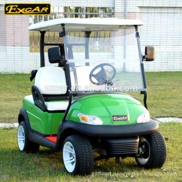 2017 New Arrival EXCAR 2 Seater Electric Golf Cart 48V Trojan Golf Car